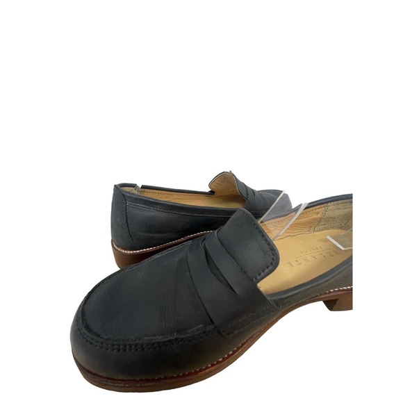 Adelante The Sofia Leather Penny Loafers Black Size 8B~Custom Made - Picture 8 of 11